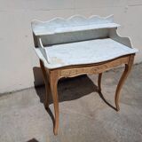 Toilet table, marble top