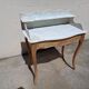 Table de toilette, plateau marbre