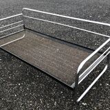 Chromed Bauhaus sofa or daybed, Czechoslovakia, 1930´s