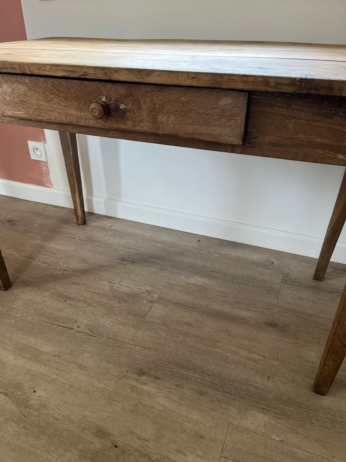 Oak farmhouse table