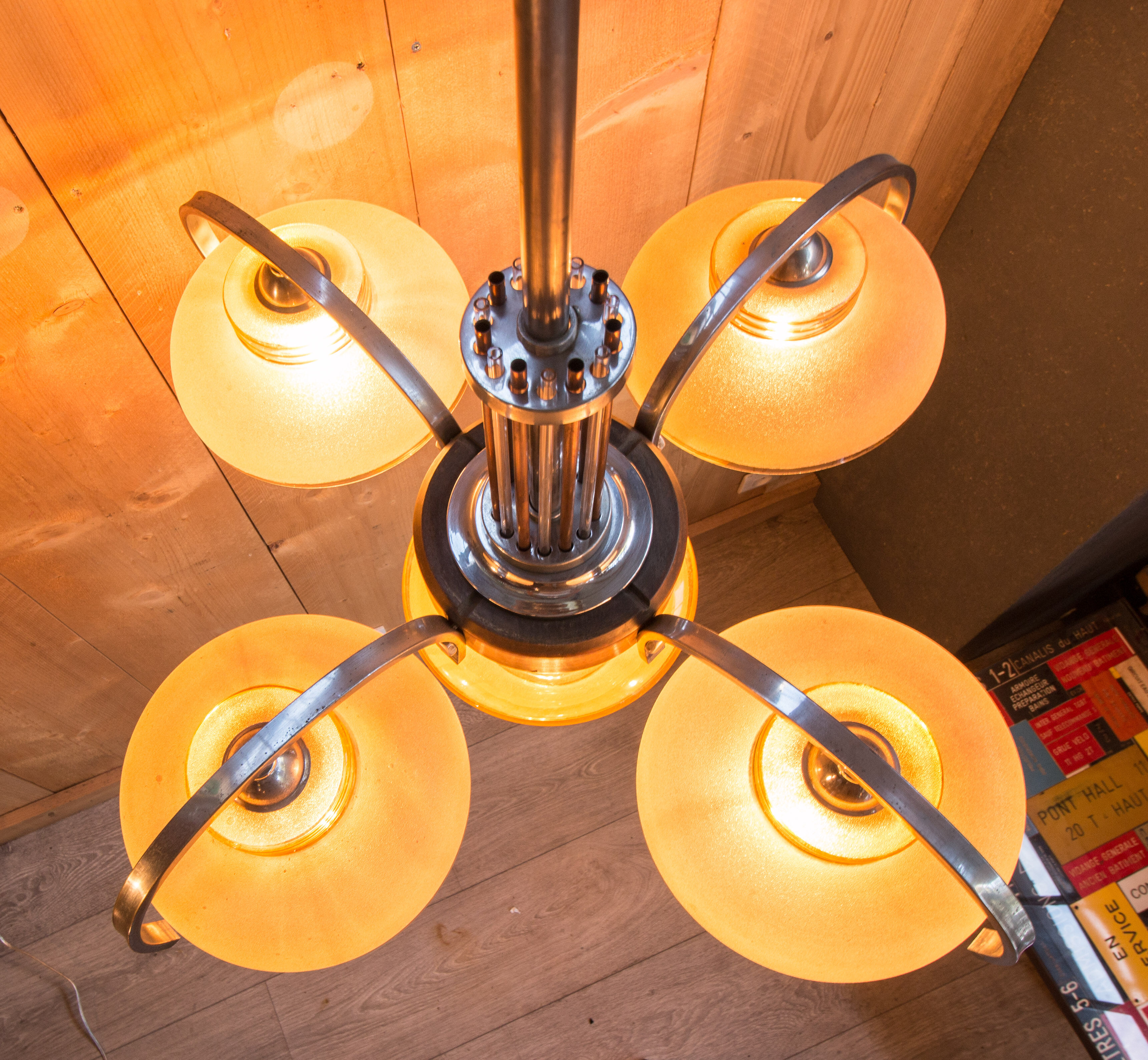 Vintage chandelier 1940