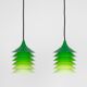 Pair of vintage Danish Duett pendants by Bent Gentzel Boysen, IKEA, 19