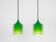 Pair of vintage Danish Duett pendants by Bent Gentzel Boysen, IKEA, 19