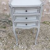 Louis XV style bedside table in cherry wood
