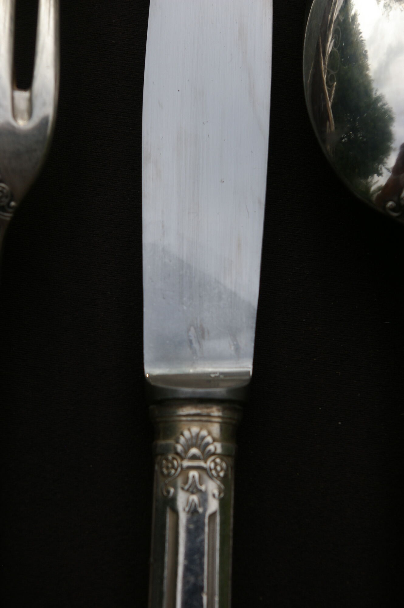 Housewife in silver metal 37 pieces