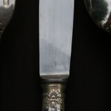 Housewife in silver metal 37 pieces