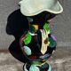 Vase Amphore céramique Vallauris signé JTF - H 30 cm