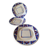 Hossegor K&G Luneville plates