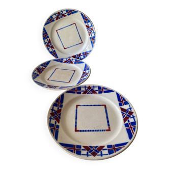Assiettes hossegor K&G Luneville