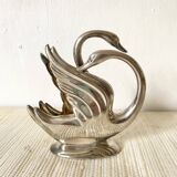 Swan mail or napkin holder, 80s