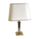 Table lamp "Le Dauphin" in gilded brass - mid 20th century