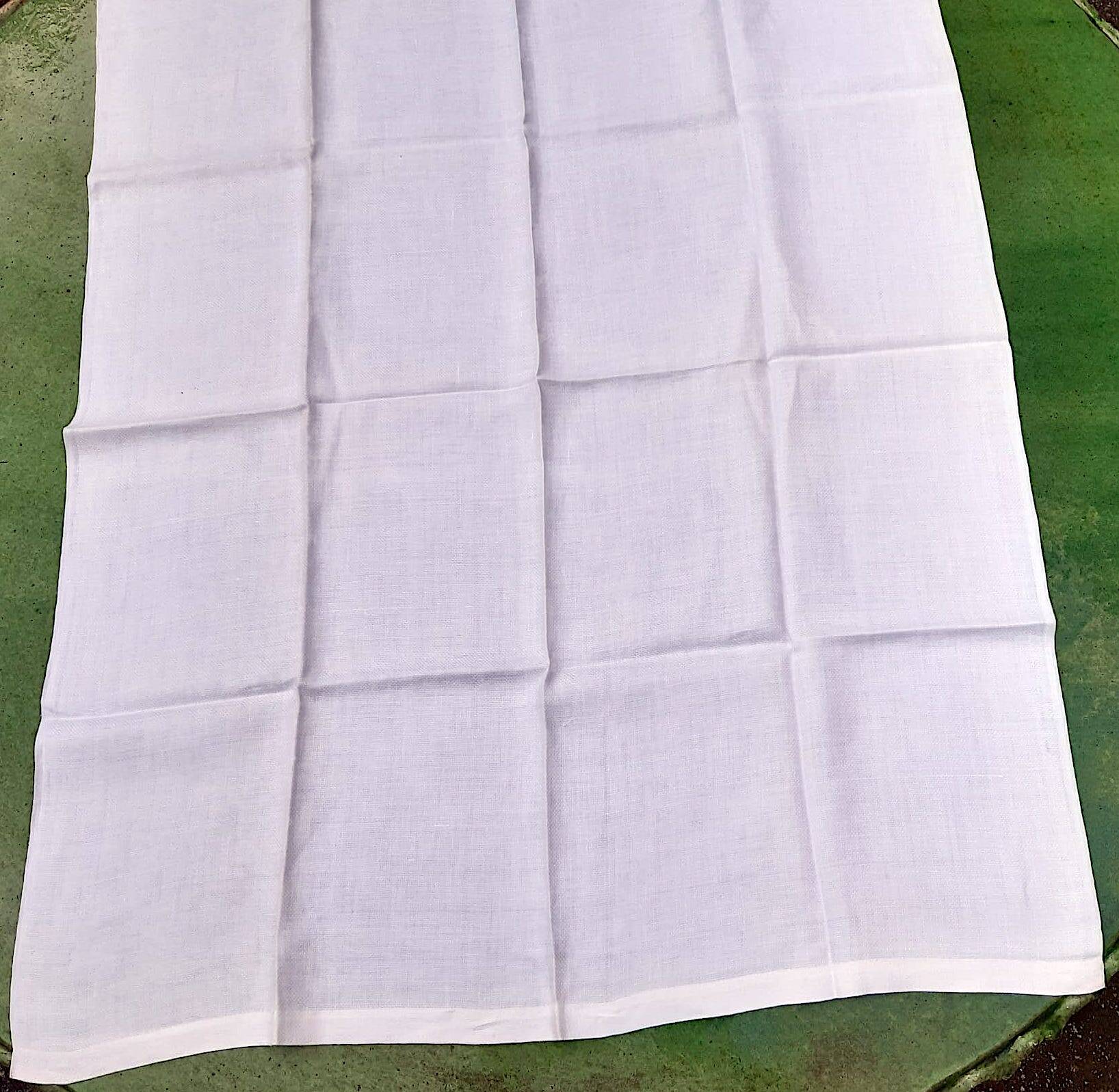 4 large TC monogrammed face towels