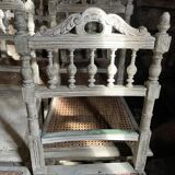Old carved wood chairs