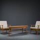 Model 563 Chairs by Fredrik Kayser for Vatne Lenestolfabrikk, Norway, 1960s, Set of 2