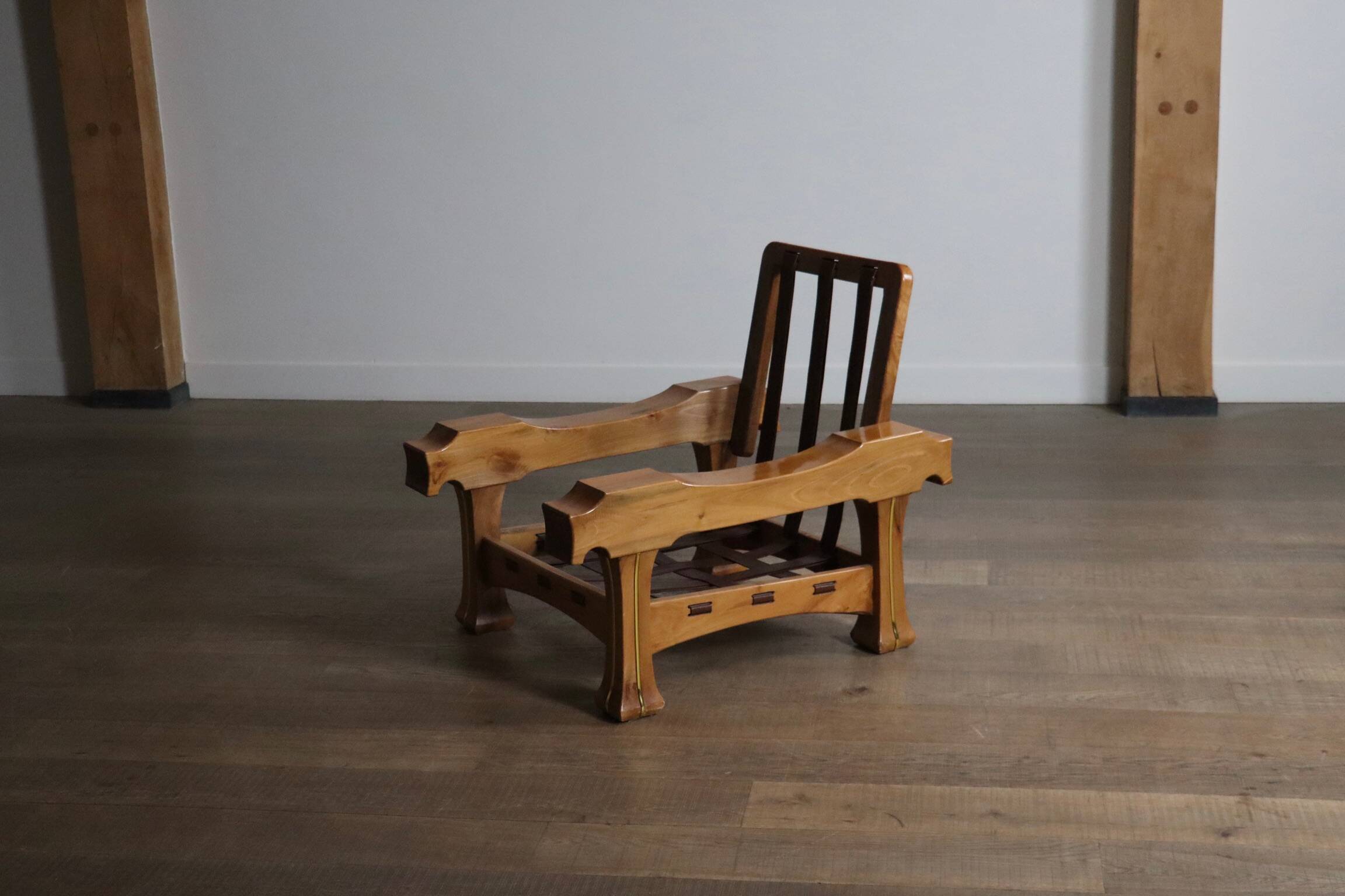 Hussar lounge chair by Luciano Frigerio, Italy 1970s