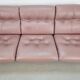 Vintage Teak Leather Sofa from Coja, Netherlands, 1960s