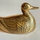 Canard en laiton vintage