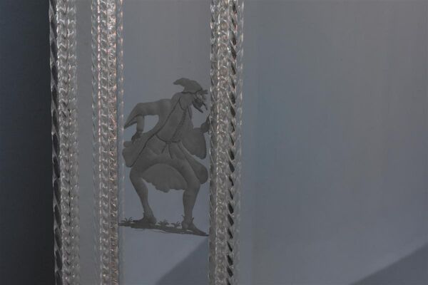 Glace vénitienne bicolore 205x155cm