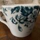 Cup and saucer in Iron Earth St Amand and Hamage Marie Louise