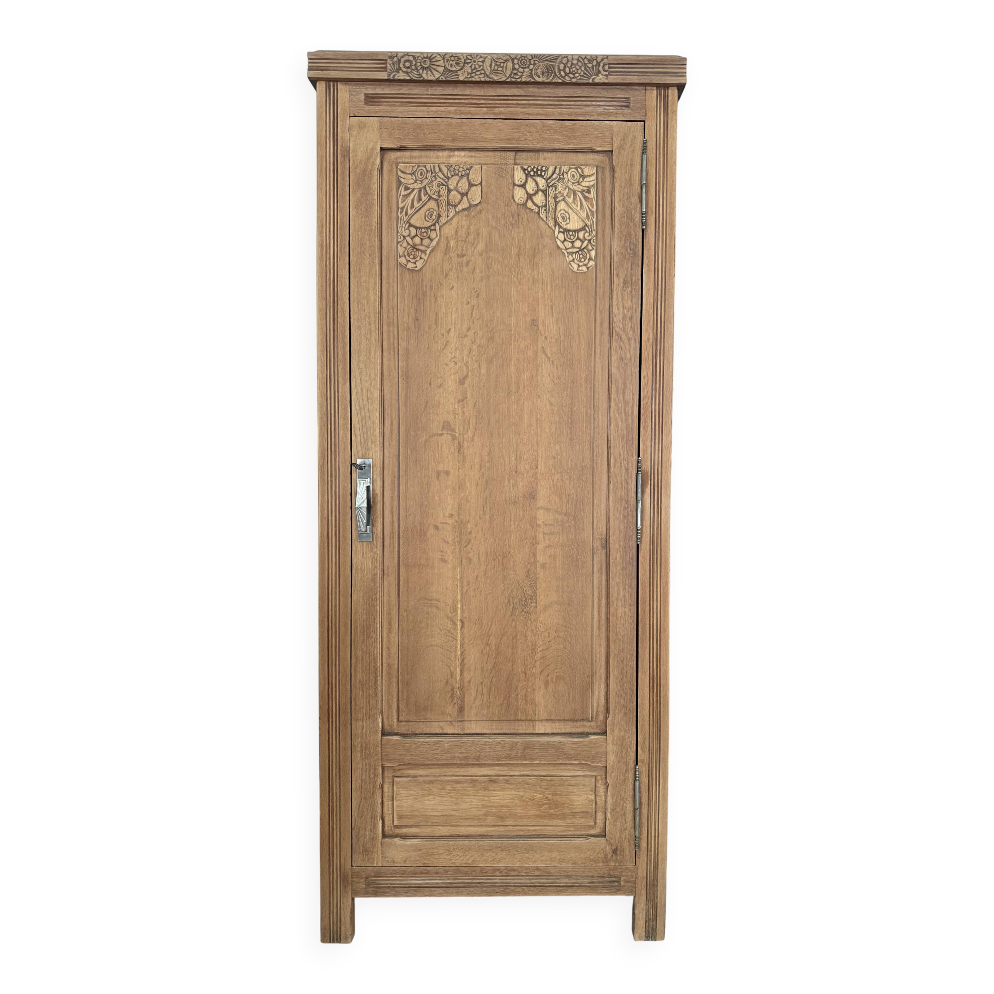 Beautiful Art Deco wardrobe/ bonnetière