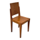 Wooden chair, France 1950