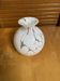 Murano speckled glass ball vase, vintage soliflore.