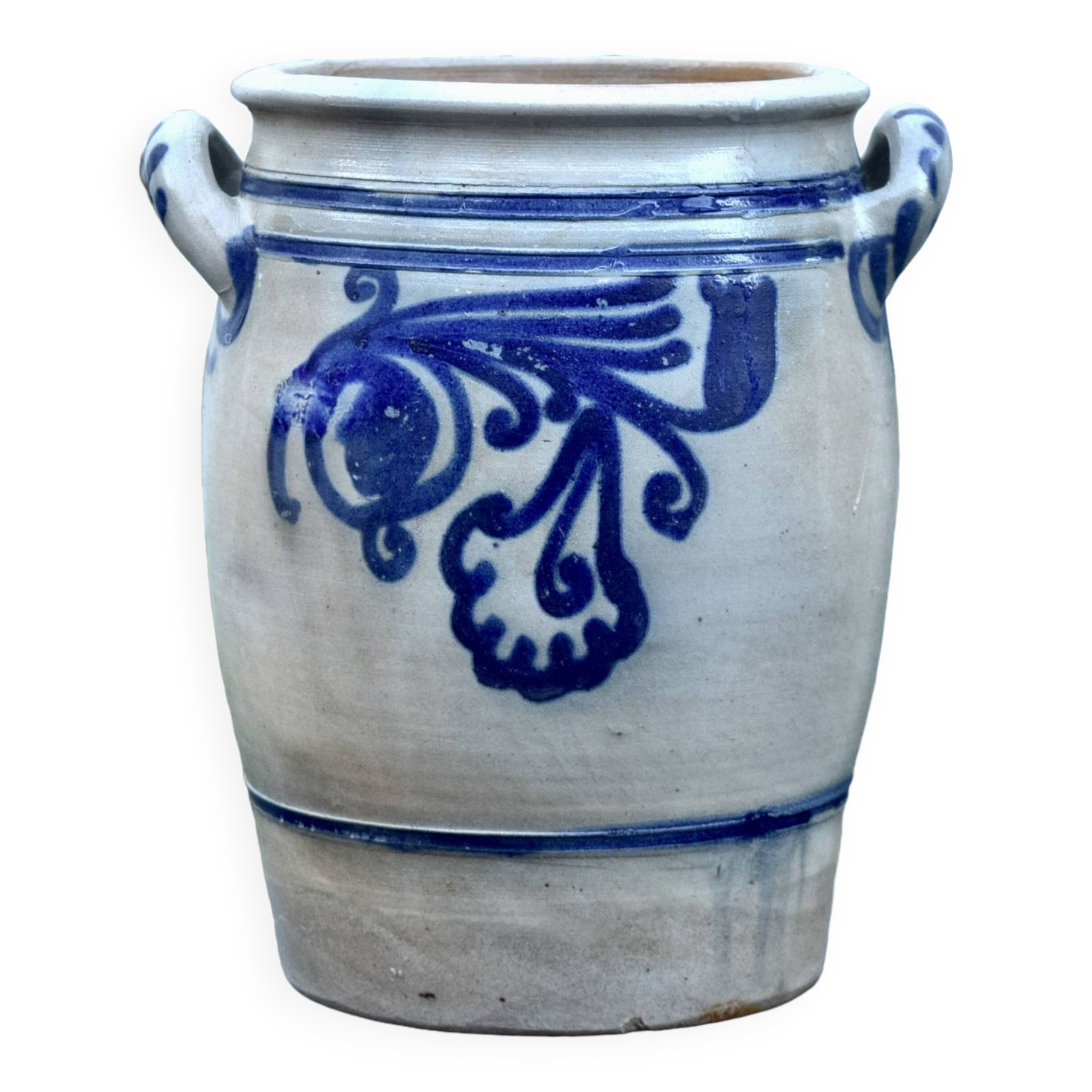 Old Alsatian sandstone jar - 26 cm