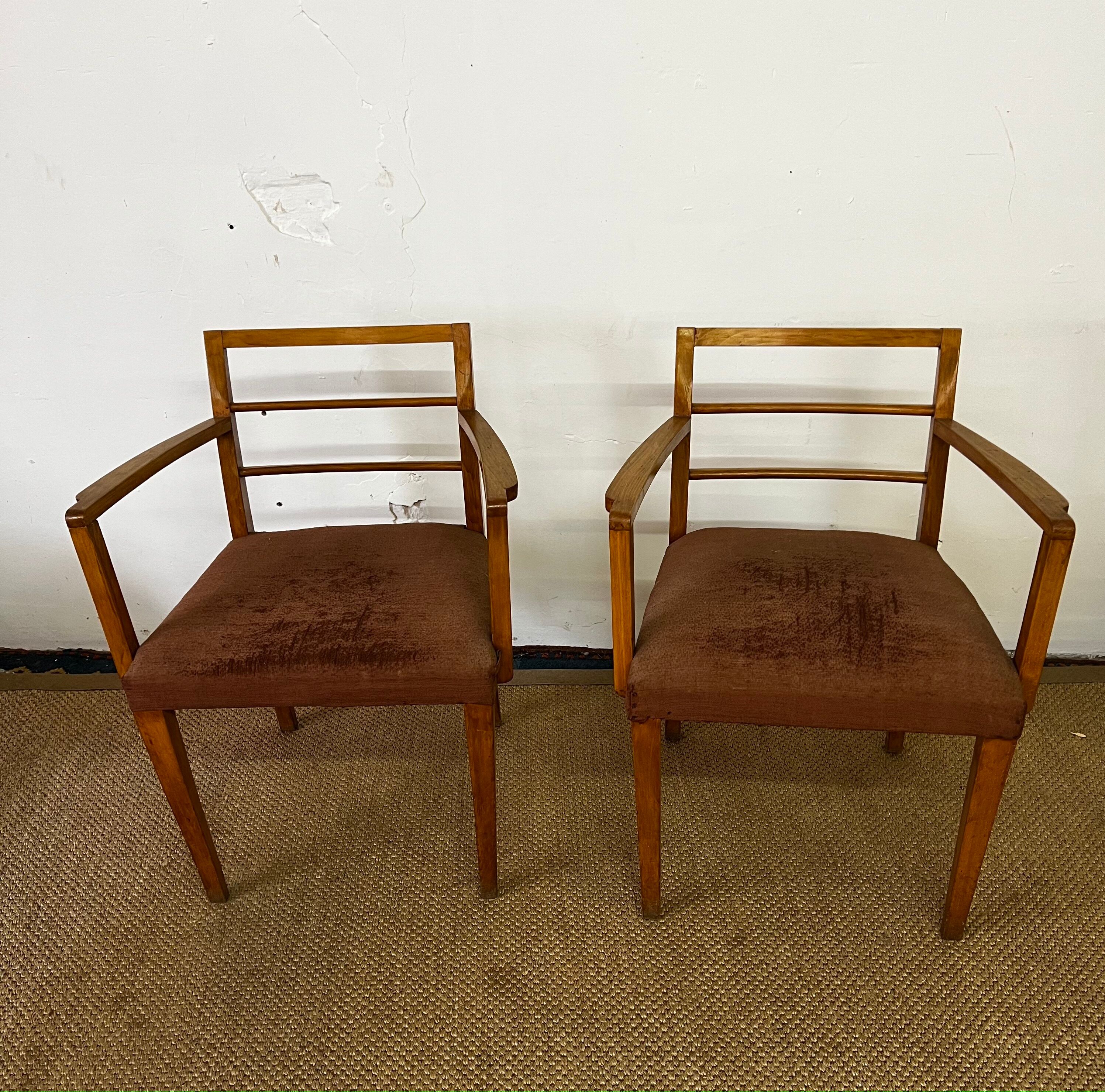 Pair of vintage armchairs