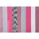 Vintage Turkish Hand-Knotted Wool Cotton Pink Kilim Runner Rug 72x172