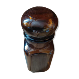 Amber glass apothecary jar dp 112226