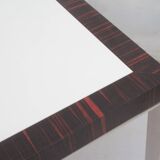 Design Cube Table in Chrom Rosewood 81cm