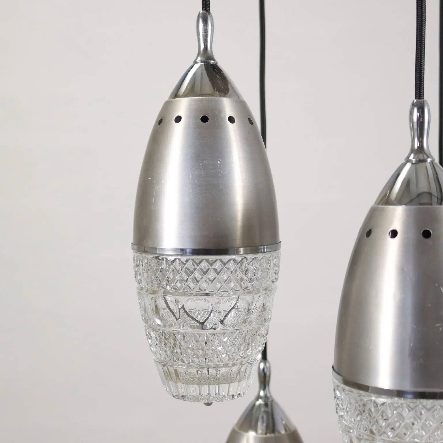 Glass lamp Italy 1960s