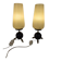 Pair of vintage "Tripod" table lamps – Mid-Space Age style