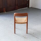 Set of 4 dning chairs 'Model 75' by Niels O. Moller
