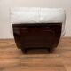 Armchair and ottoman Marsala in white leather by Michel Ducaroy for Ligne Roset