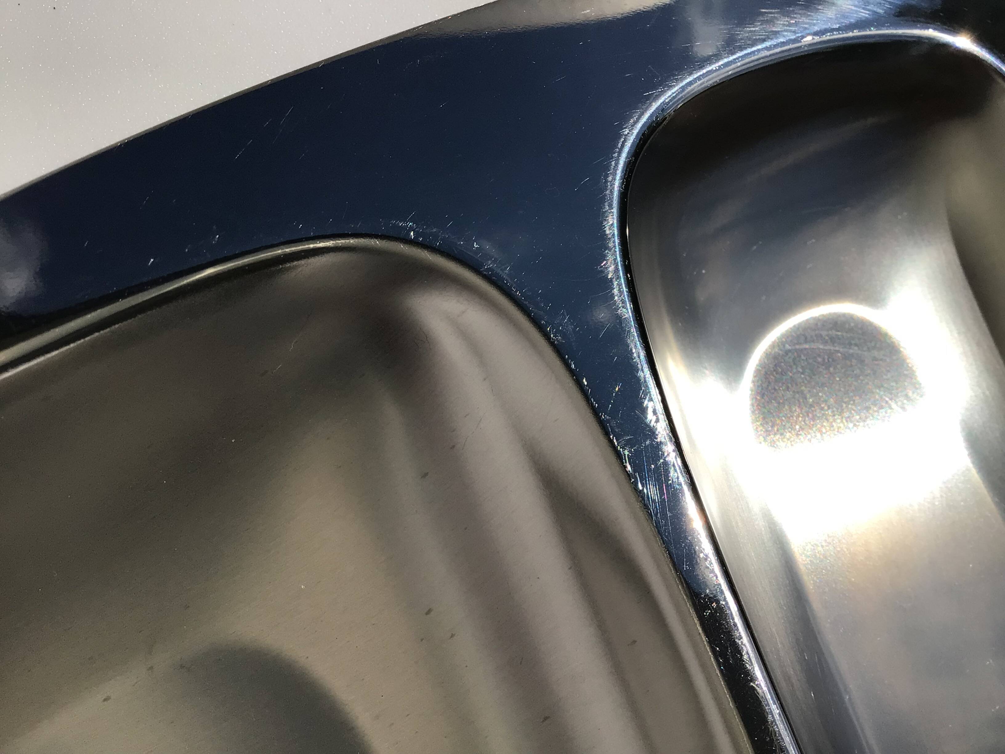 Alessi stainless steel compartmented dish