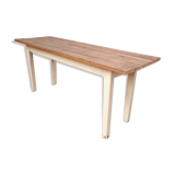 Fine and long farm table