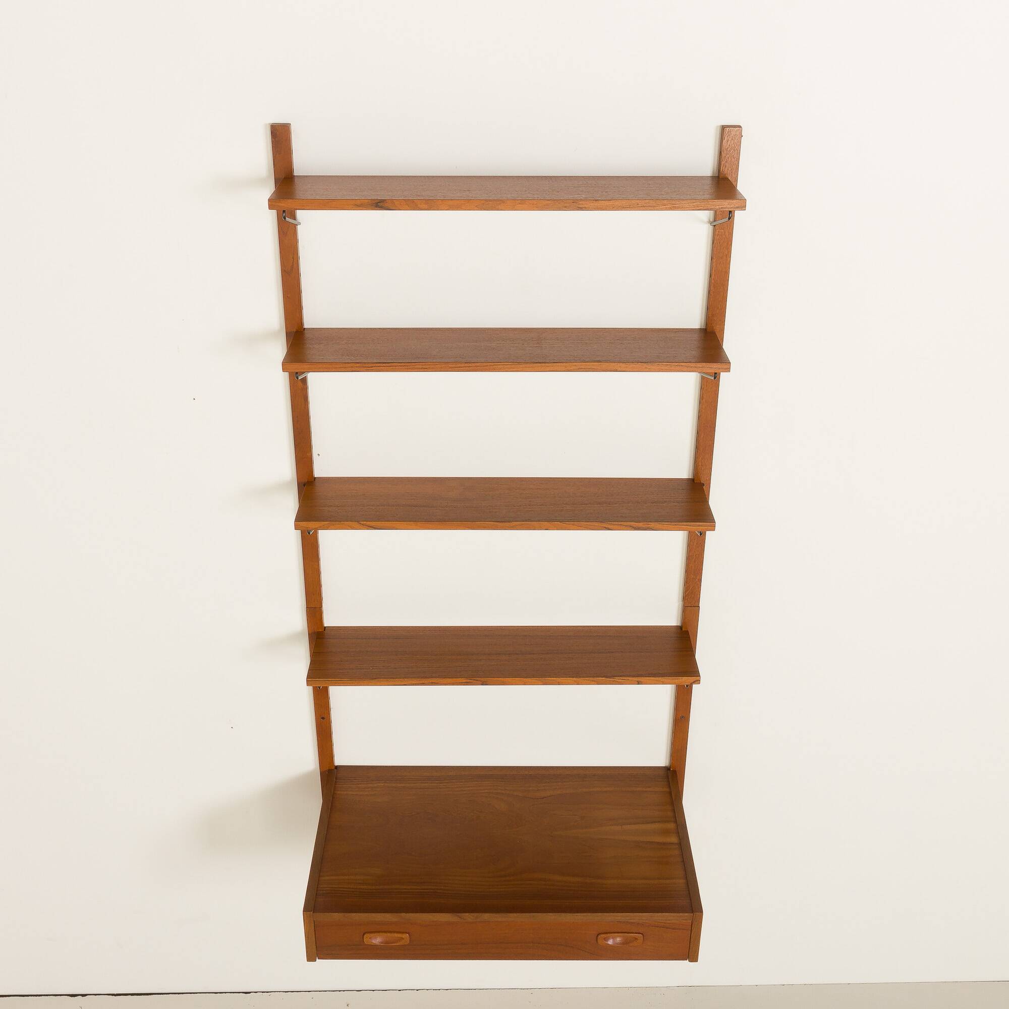 Danish shelf with desk, 1960s