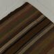 6x9 Soft Brown TURKISH VINTAGE KILIM RUG, Tribal Kilim Rug, 185x275 Cm