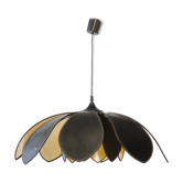 Very large hanging black and gold flower