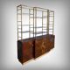 Rare lacquered library attributed to Guy Lefèvre, Maison Jansen – 1970