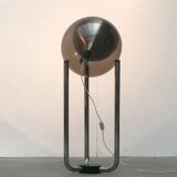 Mid-century Swiss space age globe floor lamp Type 56 by Temde, 1960s.