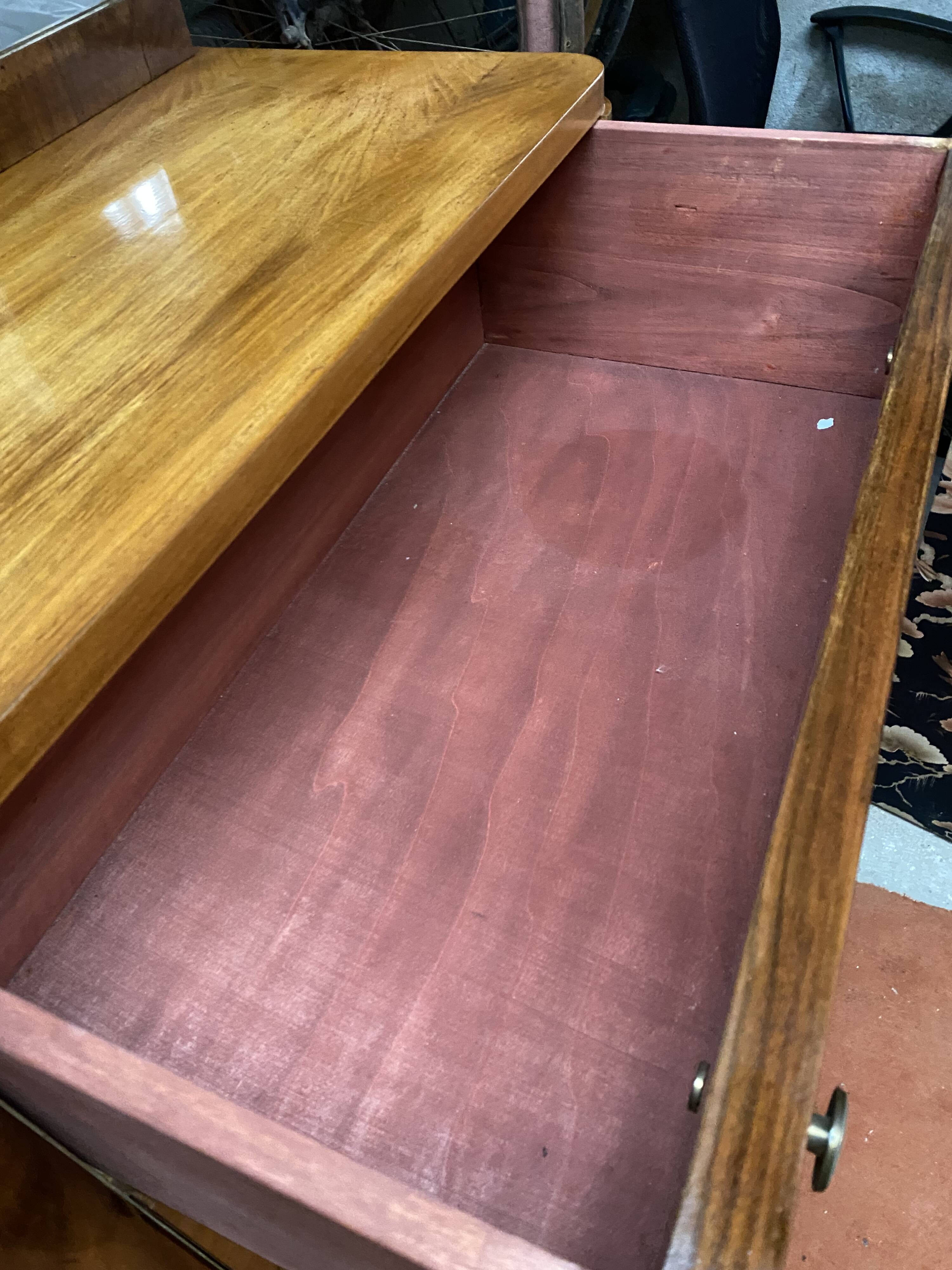 Vintage asymmetrical wardrobe