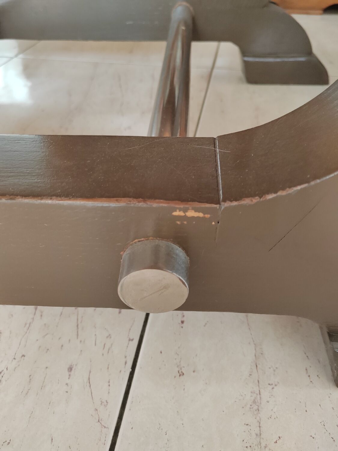 Redesigned table and chairs