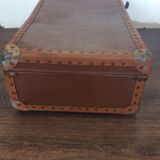Vintage cardboard suitcase