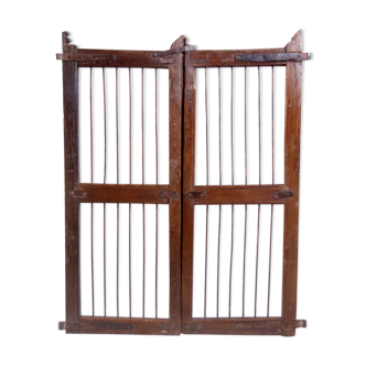 Ancient Burmese teak port