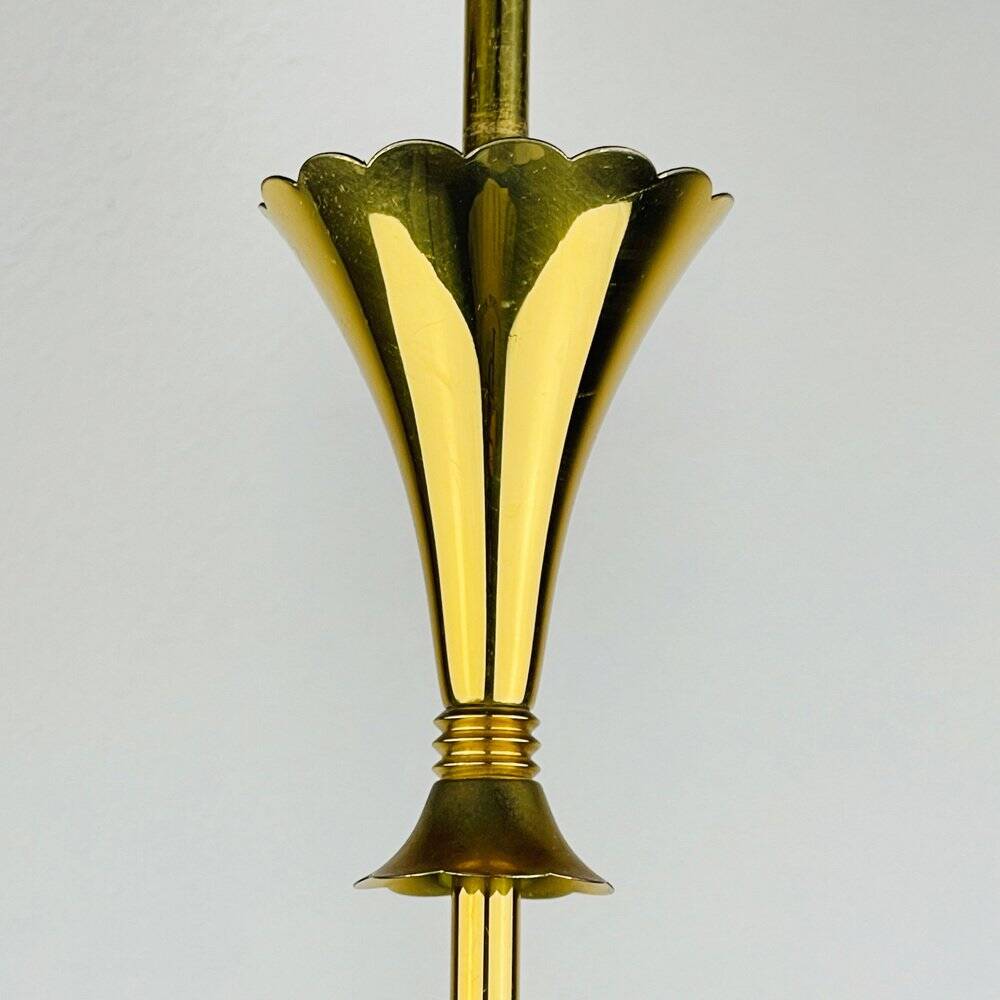 Vintage chandelier attributed to Pietro Chiesa for Fontana Arte, Italy, 1940s.