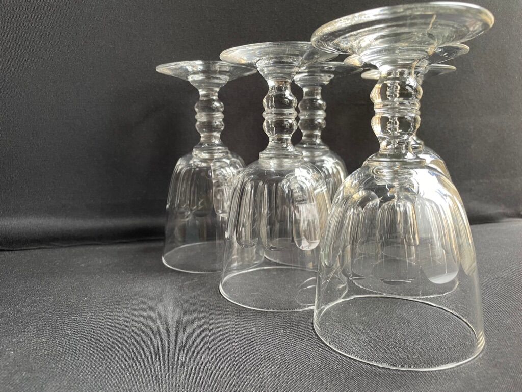 6 glasses Baccarat service Clermont – Art Nouveau