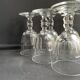 6 glasses Baccarat service Clermont – Art Nouveau