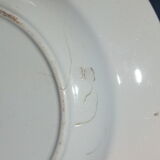 5 Digoin Sarreguemines vintage plates - pampres service